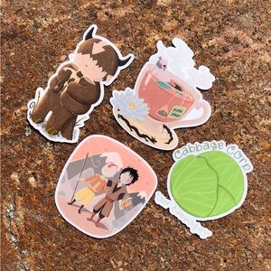 Avatar the last Airbender Vinyl Stickers